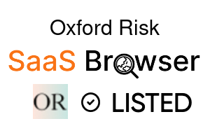 Oxford Risk - SaaS Browser Verified Badge