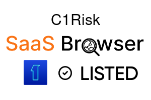 C1Risk - SaaS Browser Verified Badge