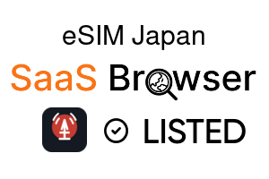 eSIM Japan - SaaS Browser Verified Badge