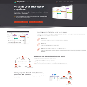 Project Plan Screenshot