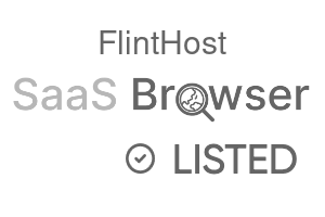 FlintHost - SaaS Browser Verified Badge
