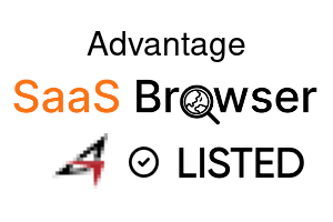 Advantage - SaaS Browser Verified Badge