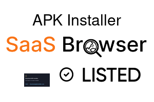 APK Installer - SaaS Browser Verified Badge