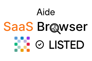 Aide - SaaS Browser Verified Badge