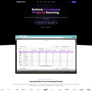 The Buy-To-Let Platform Screenshot