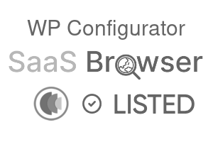 WP Configurator - SaaS Browser Verified Badge