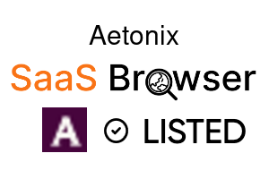 Aetonix - SaaS Browser Verified Badge