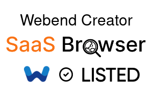 Webend Creator - SaaS Browser Verified Badge