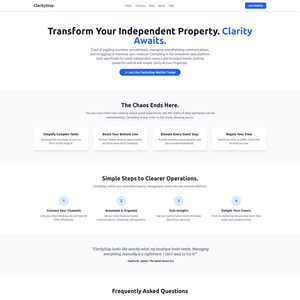 ClarityStay Screenshot