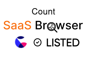Count - SaaS Browser Verified Badge