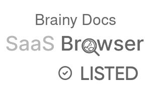 Brainy Docs - SaaS Browser Verified Badge