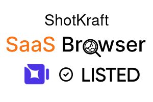 ShotKraft - SaaS Browser Verified Badge