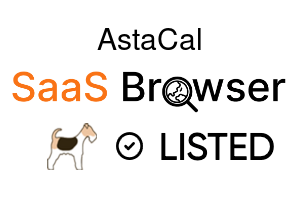 AstaCal - SaaS Browser Verified Badge