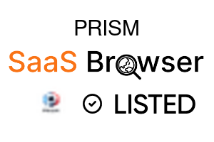 PRISM - SaaS Browser Verified Badge