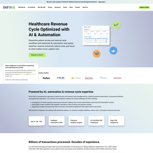 Infinx Healthcare Screenshot