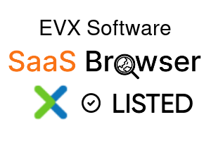EVX Software - SaaS Browser Verified Badge