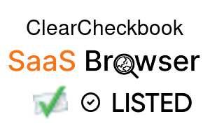 ClearCheckbook - SaaS Browser Verified Badge