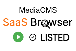 MediaCMS - SaaS Browser Verified Badge