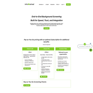 InfoVetted Screenshot
