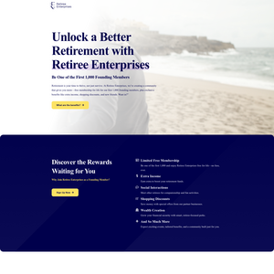 Retiree Enterprises Screenshot
