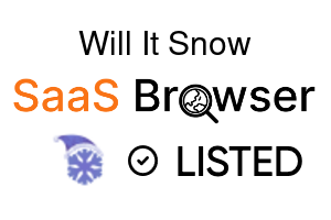 Will It Snow - SaaS Browser Verified Badge
