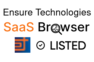 Ensure Technologies - SaaS Browser Verified Badge