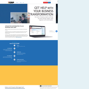 ZERP Screenshot