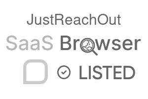 JustReachOut - SaaS Browser Verified Badge