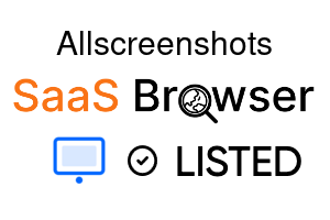 Allscreenshots - SaaS Browser Verified Badge