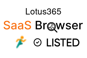 Lotus365 - SaaS Browser Verified Badge