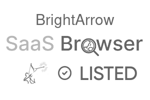 BrightArrow - SaaS Browser Verified Badge