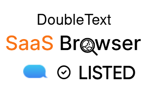 DoubleText - SaaS Browser Verified Badge