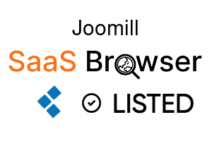 Joomill - SaaS Browser Verified Badge