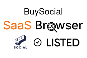 BuySocial - SaaS Browser Verified Badge