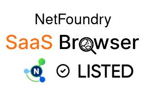 NetFoundry - SaaS Browser Verified Badge