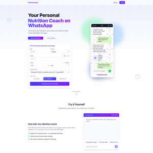 Caloriease Screenshot