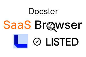 Docster - SaaS Browser Verified Badge