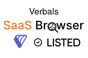 Verbals - SaaS Browser Verified Badge