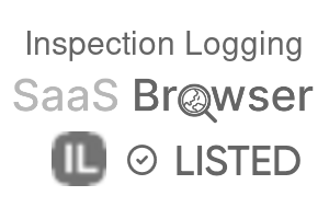Inspection Logging - SaaS Browser Verified Badge