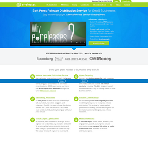 eReleases Screenshot