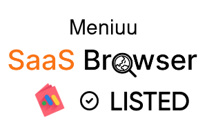 Meniuu - SaaS Browser Verified Badge