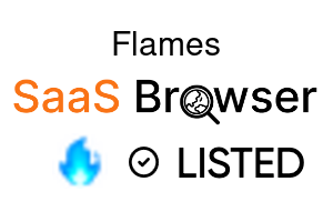 Flames - SaaS Browser Verified Badge