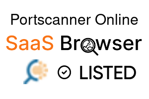 Portscanner Online - SaaS Browser Verified Badge