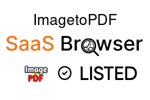 ImagetoPDF - SaaS Browser Verified Badge