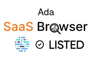 Ada - SaaS Browser Verified Badge