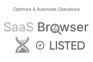 Optimize & Automate Operations - SaaS Browser Verified Badge