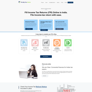 File My Tax Online Screenshot
