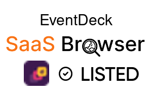 EventDeck - SaaS Browser Verified Badge