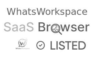 WhatsWorkspace - SaaS Browser Verified Badge