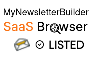 MyNewsletterBuilder - SaaS Browser Verified Badge